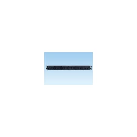 Panduit Patch Panel, 1.72 in. H x 19 in. W x 1.13 in. L, CRS CP24688BL